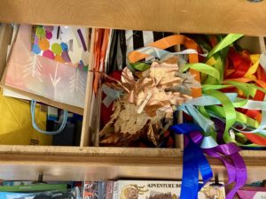 messy drawer
