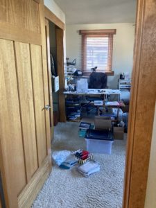 messy office